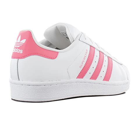 adidas superstar 2 damen weiß rosa|adidas superstar size chart.